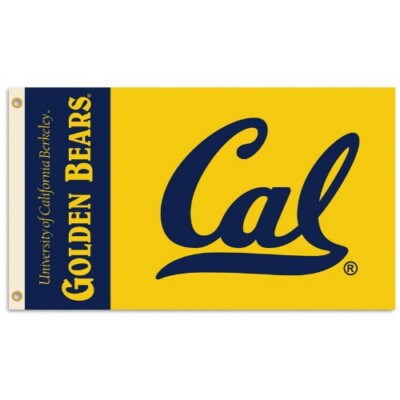 NCAA California Berkeley Cal Golden Bears PREMIUM 3  x 5  FLAG W/2 GROMMETS