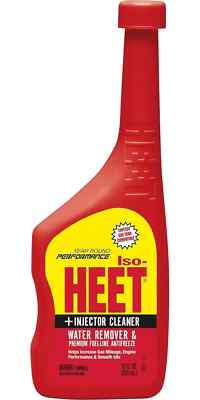Heet Iso Water Remover Premium Fuel Line Antifreeze + Injector Cleaner(24 pack)