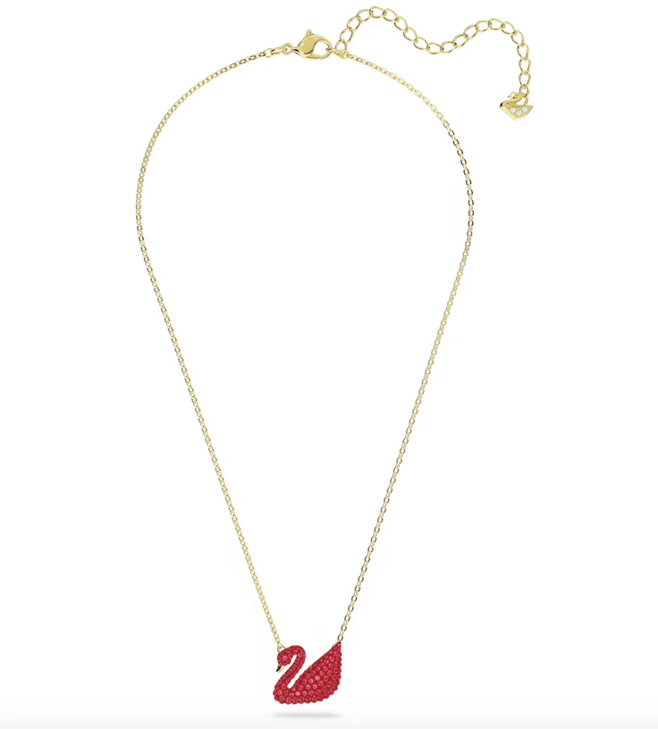 Swarovski iconic 2024 swan necklace