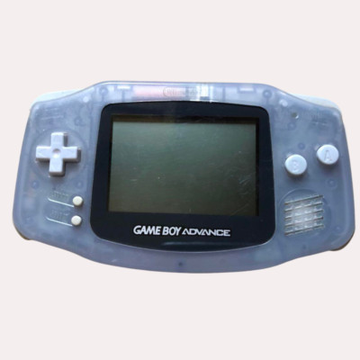 Nintendo Gameboy Advance console Milky Blue Japan GBA Used AGB-S