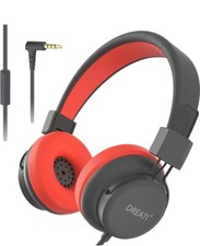 Kids Headphones with Microphone with 3.5mm Jack for Laptop/Cellphone/iPad/PC