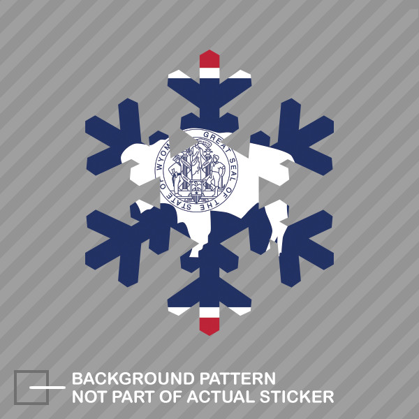 Autocollant Téléphone Flocon De Neige Colorado - Dimensions 1,25 X 1,44 Pouces - Style Graphique, Fabriqué Aux USA