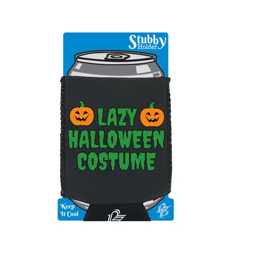 Lazy Halloween Costume Funny Novelty stubbie holders Stubby Holder | eBay