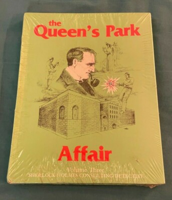 Sherlock Holmes Consulting Detective : The Queen's Park Affair {NEW-SEALED} RARE