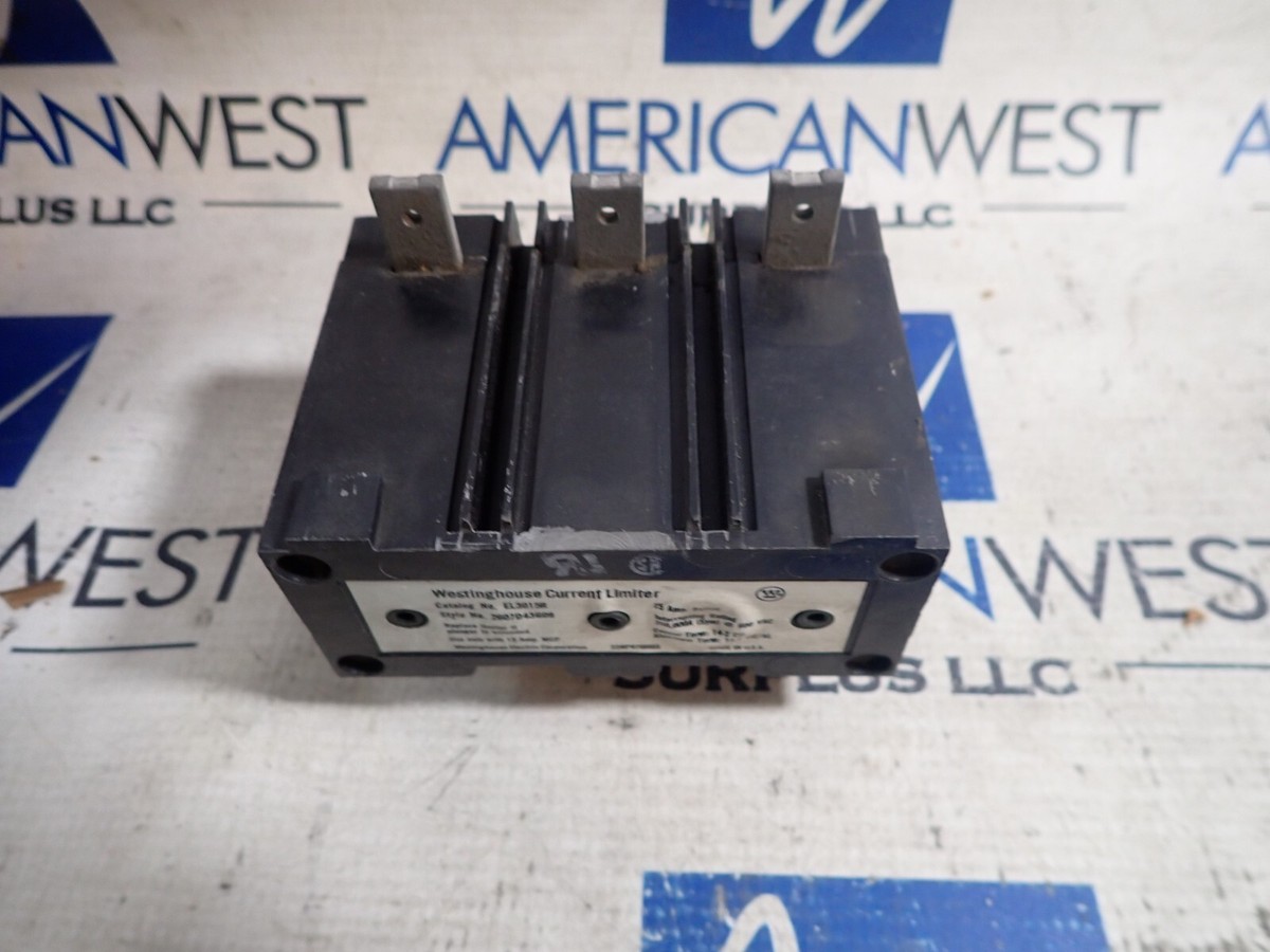 EL3015R WESTINGHOUSE CURRENT LIMITER 15 AMP MCP | eBay
