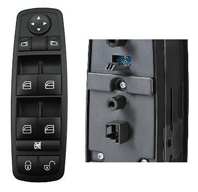 Interrupteur lève vitre gauche Mercedes Classe A W169 bouton commande portière 1698206610