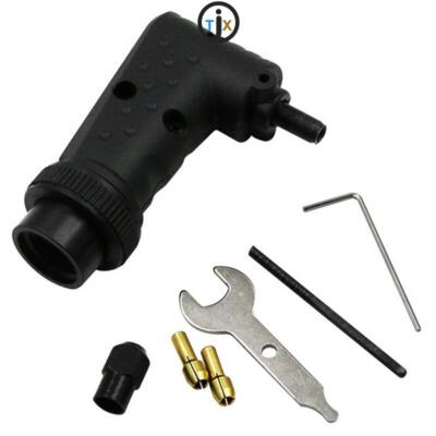 UK Electric Right Angle Converter Attachment Rotary Grinder Tools Kit für Dremel
