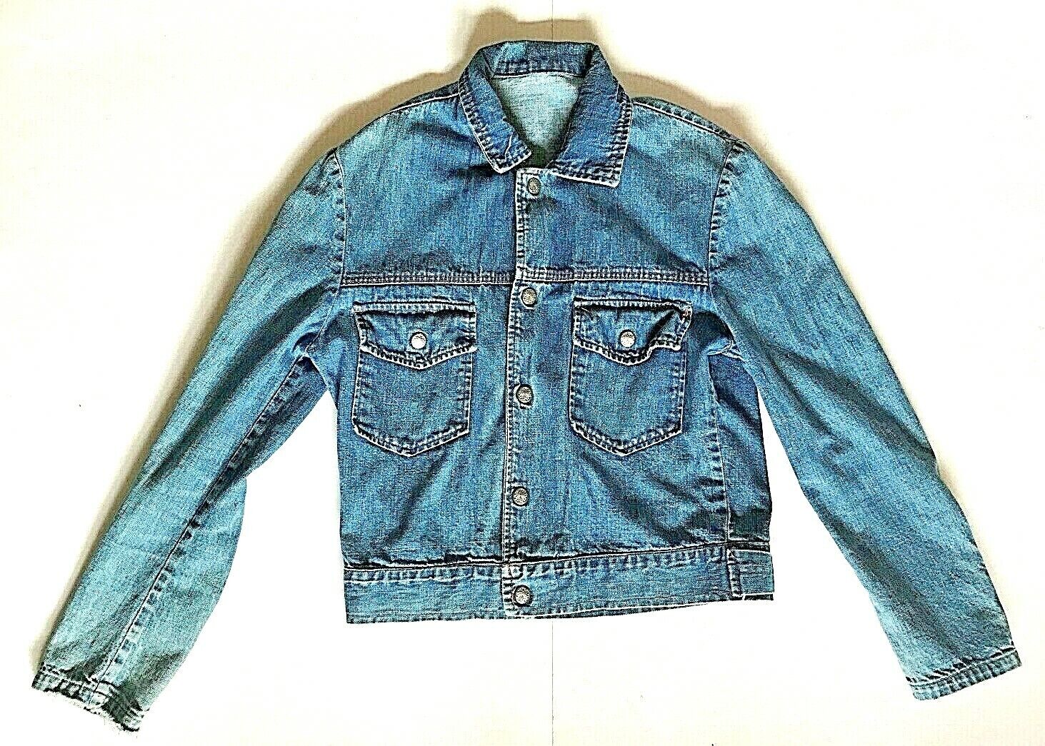 VINTAGE FOREMOST OR JCPENNY DENIM JACKET (1960s 70s) small size