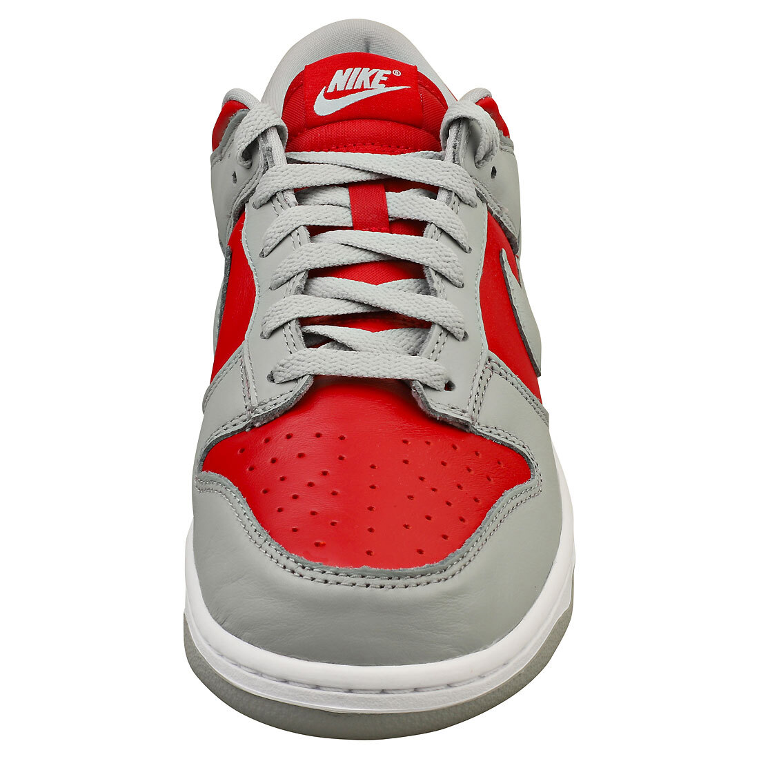 Nike Dunk Low Qs Mens Fashion Sneakers in Grey Red - 10 US | eBay