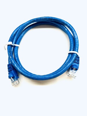 (10) Pack 3  CAT6A UTP Patch Cable Cord Blue