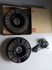 VINTAGE 2 airequipt FOR KODAK CAROUSEL PROJECTORS , 1box and a button