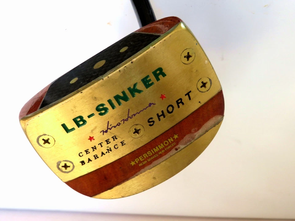 Persimmon PUTTER HONMA LB-SINKER SHORT 33.5INCHES MADE IN JAPAN GOLF club inv - Image 2 of 4