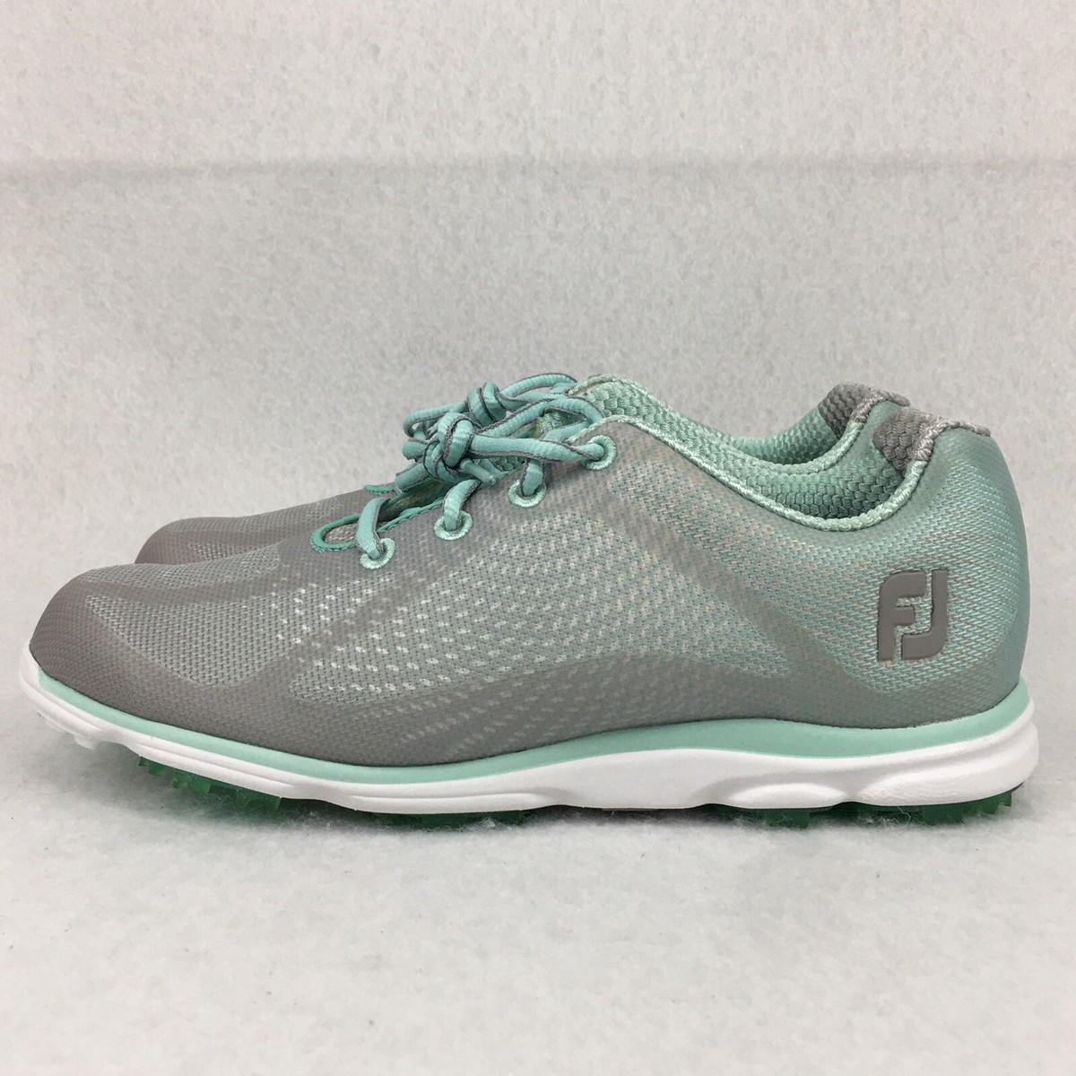 FootJoy FJ emPOWER Green Gray Golf Shoes 98013 Women's Size 7.5 M