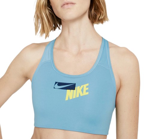 Nike Damen DRI-FIT Pro Classic Swoosh BH Laufen Sport Training Bra Top - Bild 35 von 90