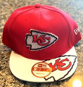 Kansas City Chiefs  Red/White Logo SnapBack Adjustable Hat 