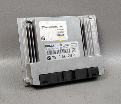 BMW 7ER 750Li 4.8L MOTORSTEUERGERÄT ECM 0261209092 DME 7549700