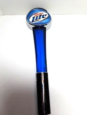 Beer Tap Blue Acrylic Miller Lite