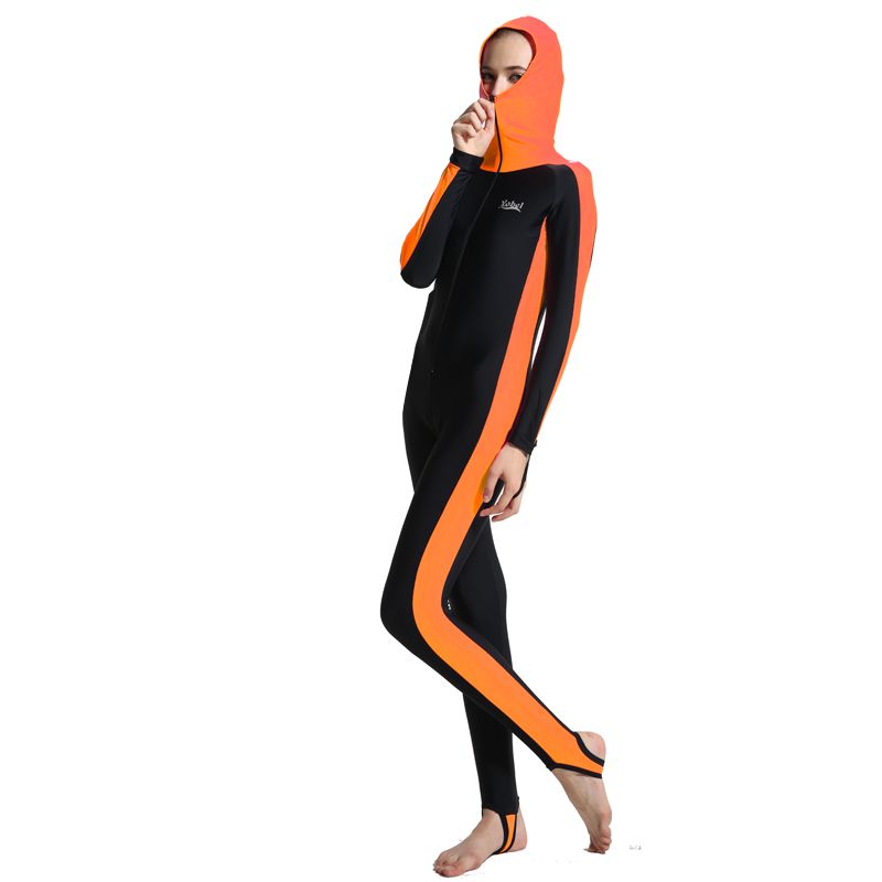 Full Body Scuba Surfing Suit Rash Guards Stinger Dive Skin Jumpsuit With Hood eBay