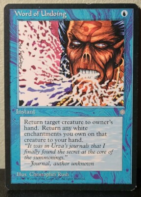 MTG Ice Age - Word Of Undoing - NM