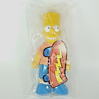   Vintage Burger King Bart Simpson Plush Doll Toy 1990 Sealed IN BAG