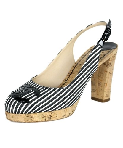 canvas slingback sandals