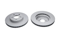 Kavo Parts 2X Bremsscheiben Vorne Ø254 Mm BelüFtet Beschichtet FüR Toyota Prius