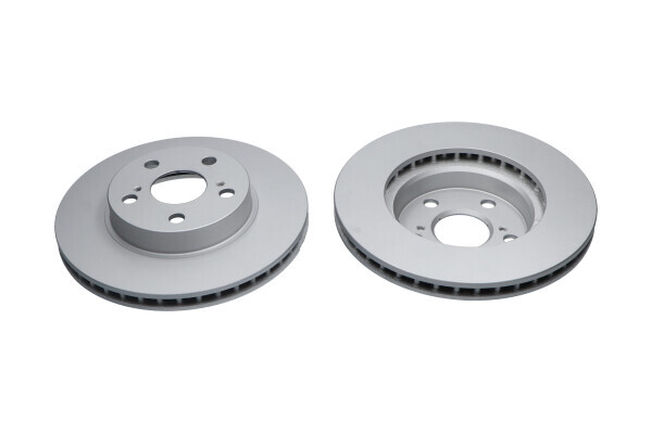 Kavo Parts 2X Bremsscheiben Vorne Ø254 Mm BelüFtet Beschichtet FüR Toyota Prius-image