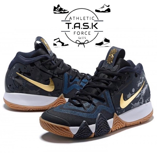 kyrie 4 navy blue