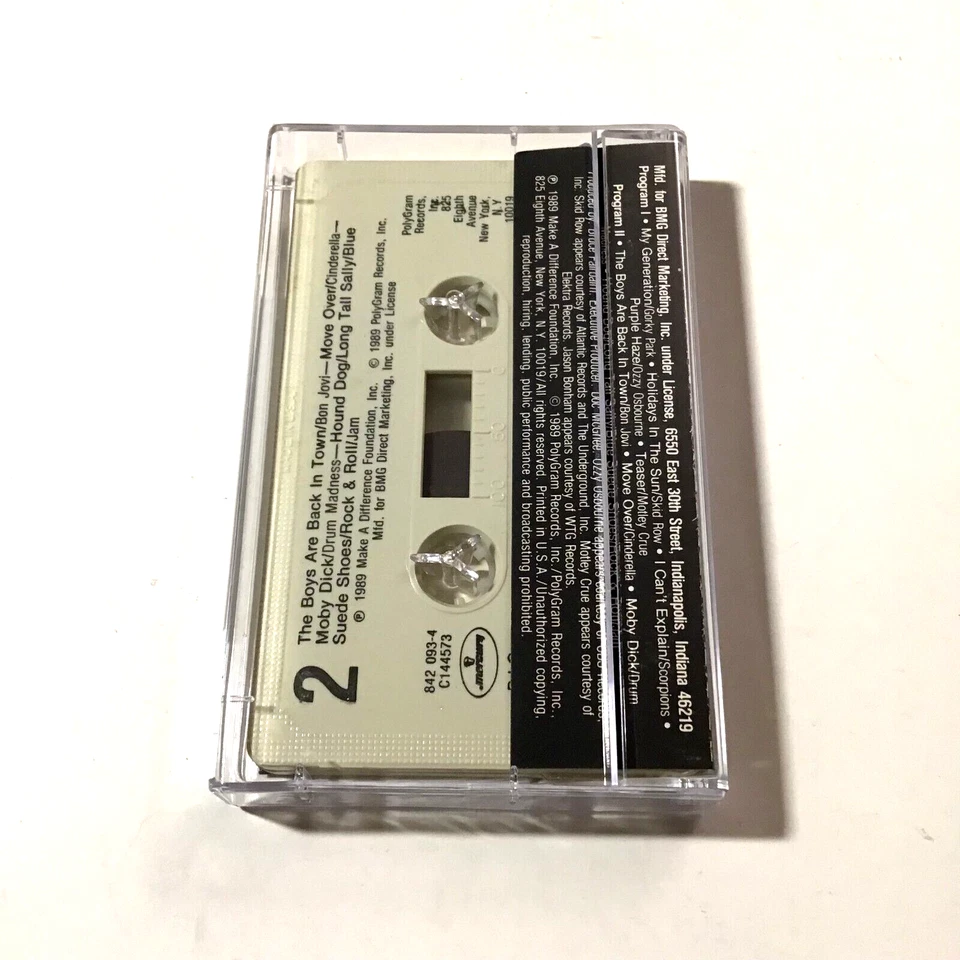 Various - Stairway To Heaven Highway To Hell Cassette 1989 Ozzy Osborne - Image 2 of 4