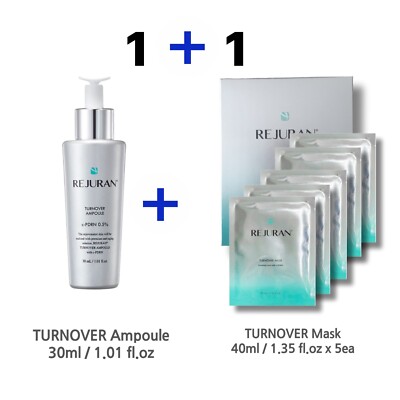 REJURAN Turnover Ampoule 30ml 1.01oz + Mask Premium c-PDRN 40ml