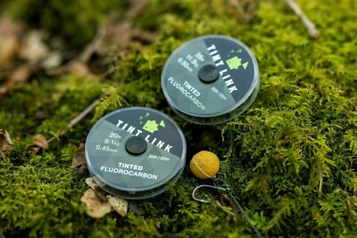 Thinking Anglers Tint Link Fluorocarbon Hooklink 20lb oder 25lb 20m Spule *Neu*