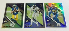2020 Donruss Elite BASE Team Set RAMS x3 Aaron Donald Cooper Kupp Matt Stafford