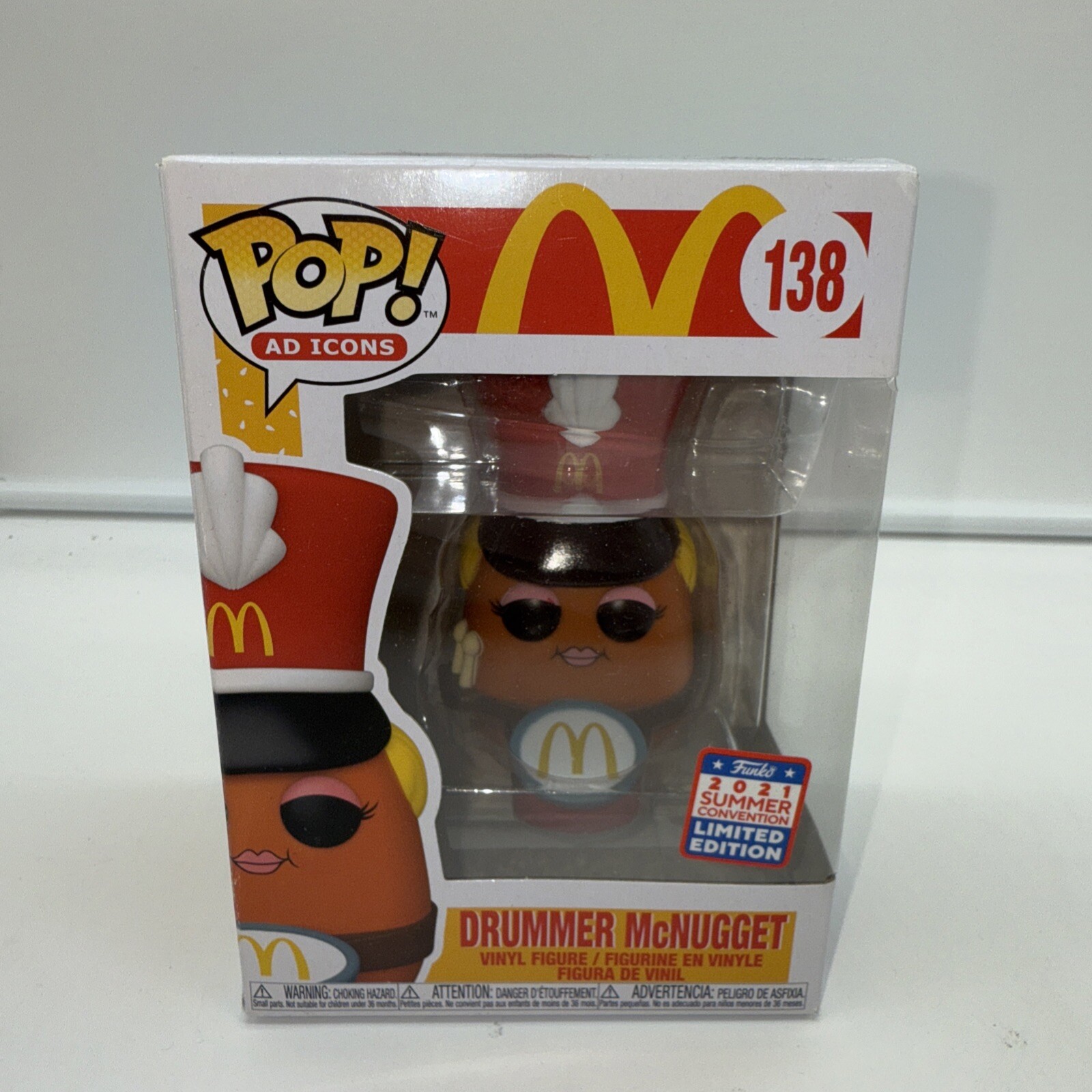 Funko POP! Ad Icons - Drummer McNugget (2021 Funkon) Shared Exclusive