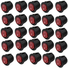 25-Pack HQRP On Off Power Switch for Hoover Upright Vac 440003992 270046001