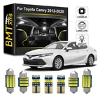 12x White Interior LED Dome Trunk Light Bulbs Package for 2012-2023 Toyota Camry