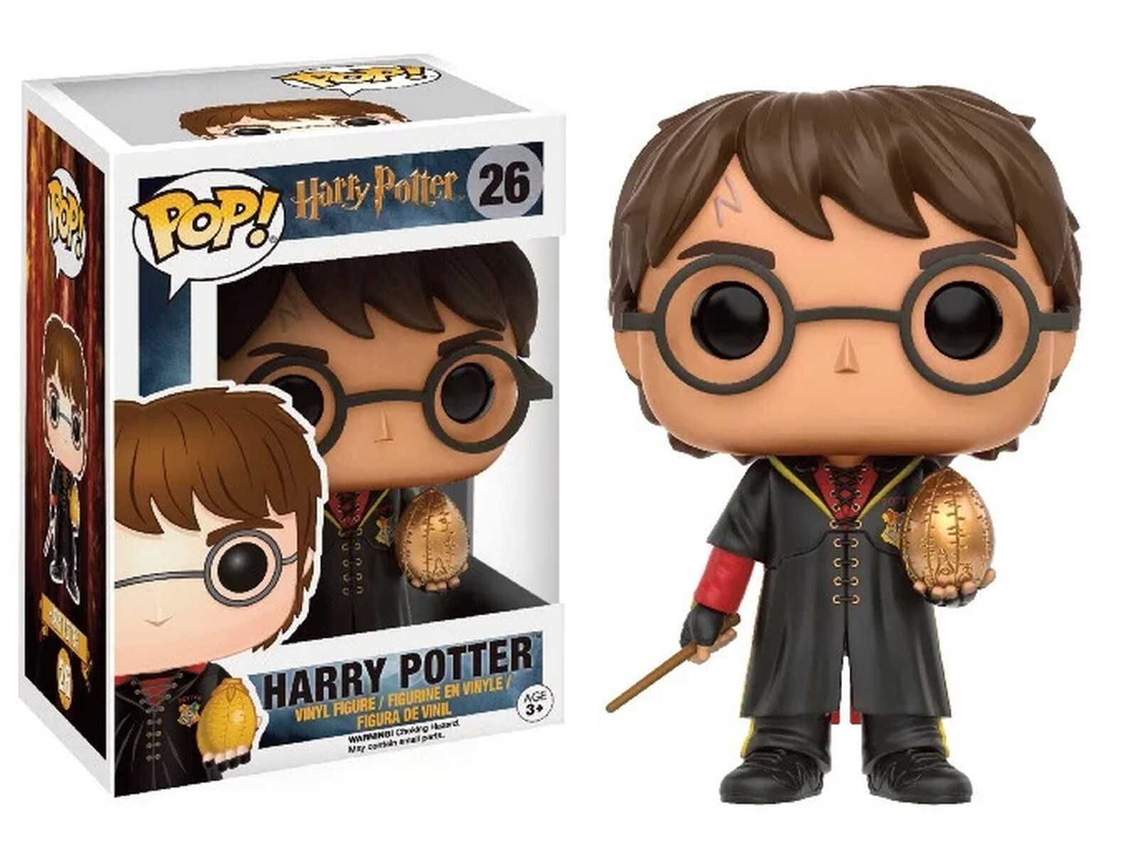 Figurine - Pop! Harry Potter - Harry Triwizard with Egg - N° 26 - Funko