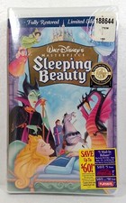 Disney Sleeping Beauty VHS Masterpiece Collection Fully Restored Limited Edition