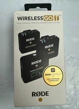 Rode Wireless Go II Dual-Channel Wireless Microphone System Black