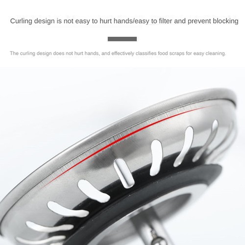 Shower Hair Catcher Round Drain Cover Floor Drain Strainers Anti-Clogging - Picture 7 of 8