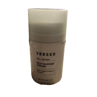 Versed Daily Recovery Rich Barrier Cream - Moisturizer Face Cream for Dry, Sensi