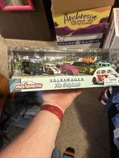 Majorette Volkswagen The Originals Set 5 Cars Exclusive Box Brand New