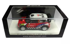 Diecast 1/43 Mini John Cooper Works 2nd WRC Monte Carlo 2012 PIAA No 37 Red