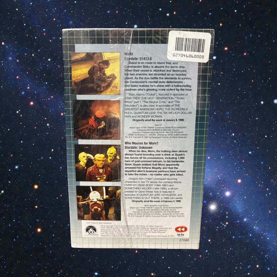 Star Trek Deep Space Nine VHS 1998 Sci-Fi Collector's Edition Paramount - Image 2 of 2