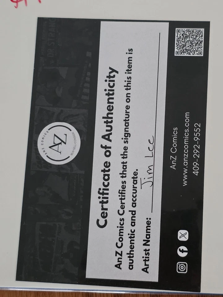 Bolso Ciego Superman Firmado por Jim Lee con Certificado de Autenticidad Bolsa Vacía SDCC Exclusivo DC Comics Foto 3 de 3