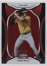 2023 Panini Chronicles Certified Red /199 Henry Bolte #13 ms9