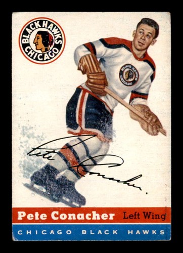 Pete Conacher #33 1954 Topps card
