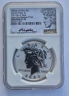 2023 S  PEACE SILVER DOLLAR REVERSE PROOF SET NGC PF 70 RYDER SIG FDI
