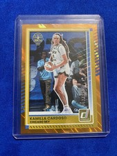2025 Panini Donruss WNBA - Kamilla Cardoso #32 Orange Laser /199