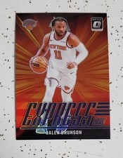 2024-25 Panini Donruss Optic - Express Lane Jalen Brunson #21 Purple Prizm