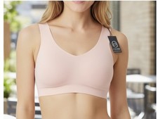Evelyn Bobbie Defy Bra Small Coral Pink Wirel...